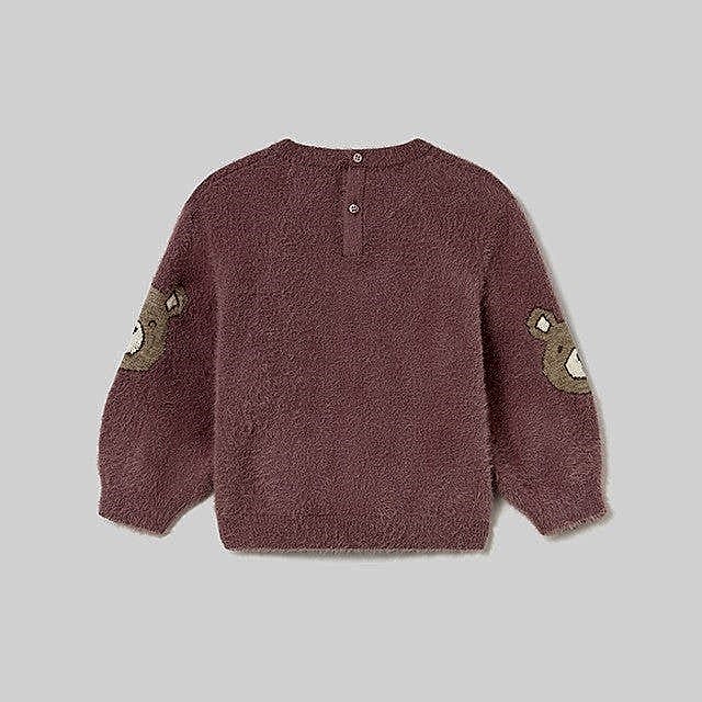 Mayoral Kışlık Kız Bebek Örme Kazak Pembe