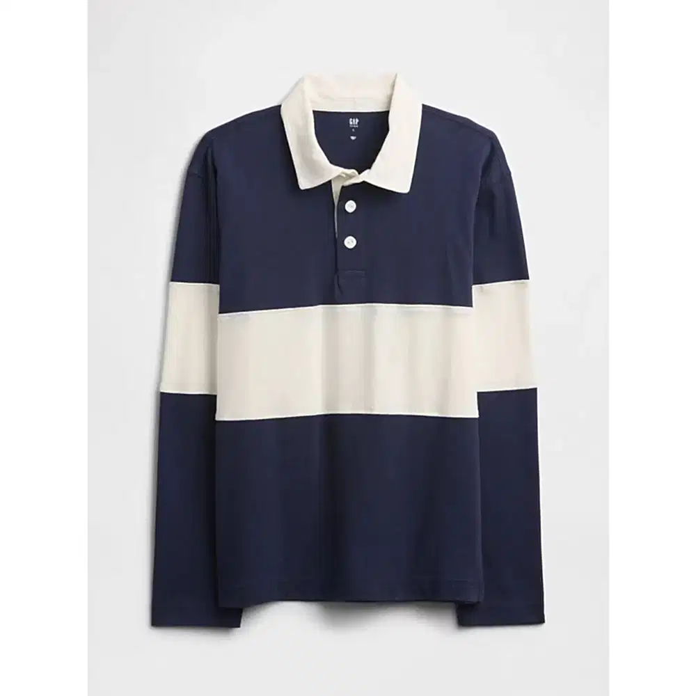 GAP Erkek Çocuk Polo Yaka T-shirt Lacivert