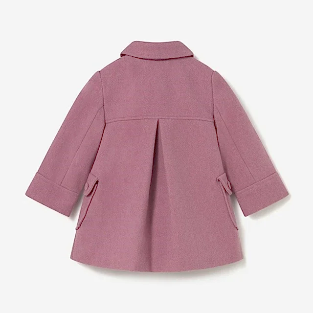 Mayoral Kışlık Kız Bebek Kumaş Palto Pembe