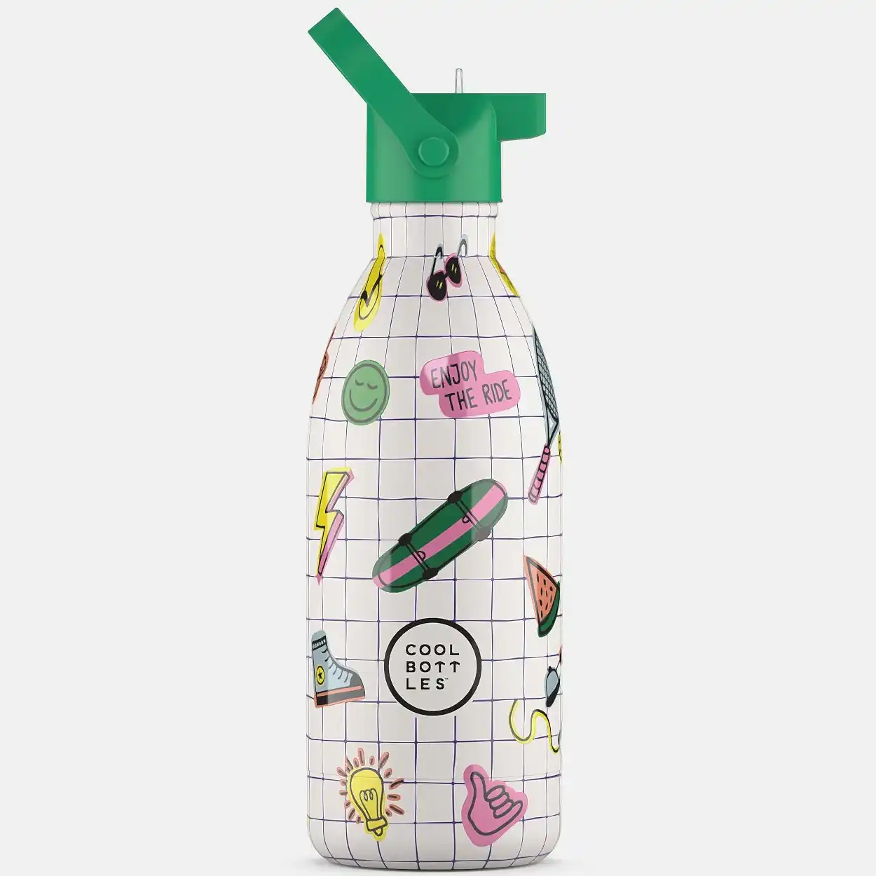 Cool Bottles Paslanmaz Çelik Suluk - The Kids Bottle Play Mode 500 ml