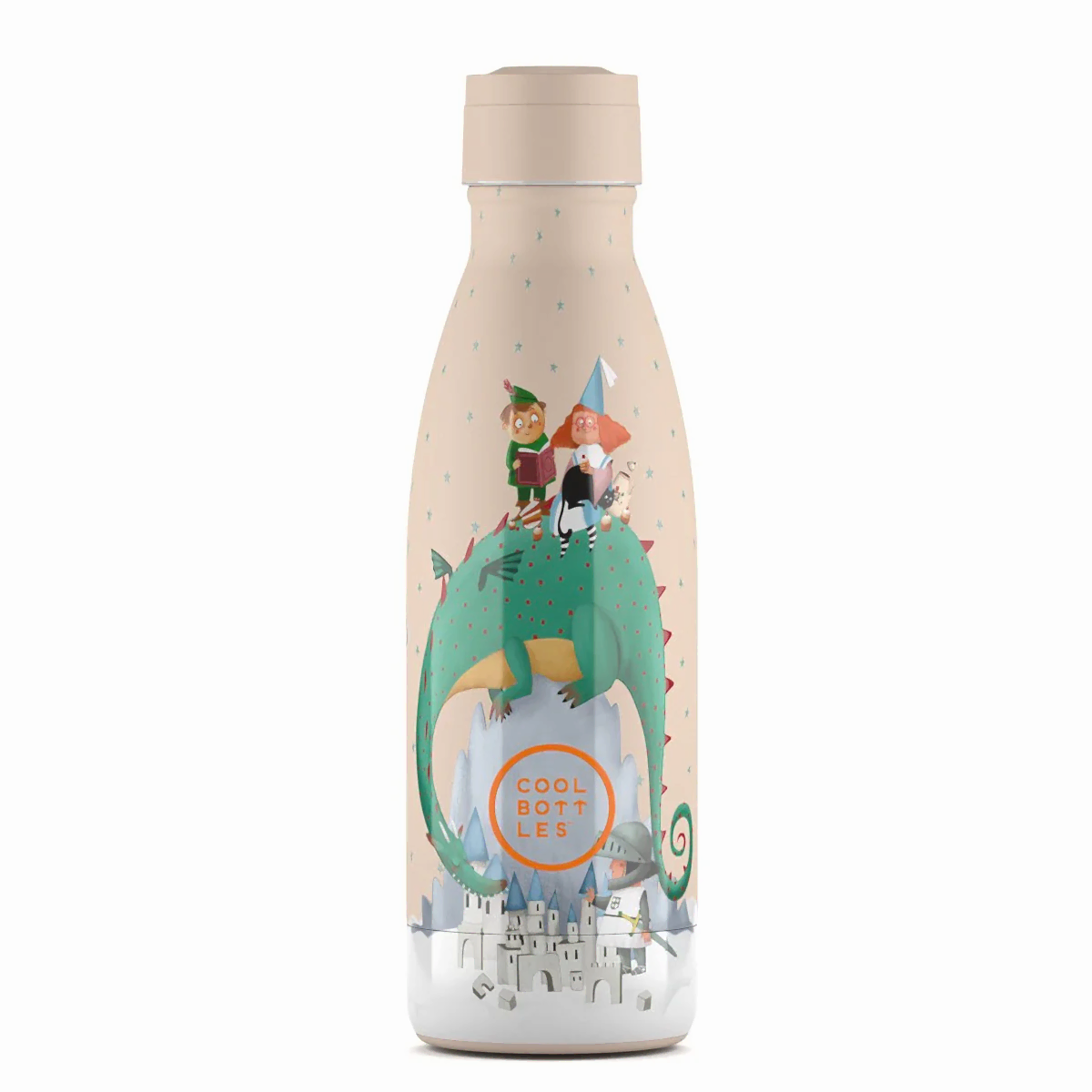 Cool Bottles Paslanmaz Çelik Suluk - The Kids Bottle Dragon Dreams 350 ml