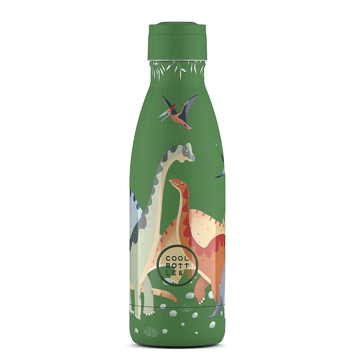 Cool Bottles Paslanmaz Çelik Suluk - The Kids Bottle Jurassic Era 350 ml