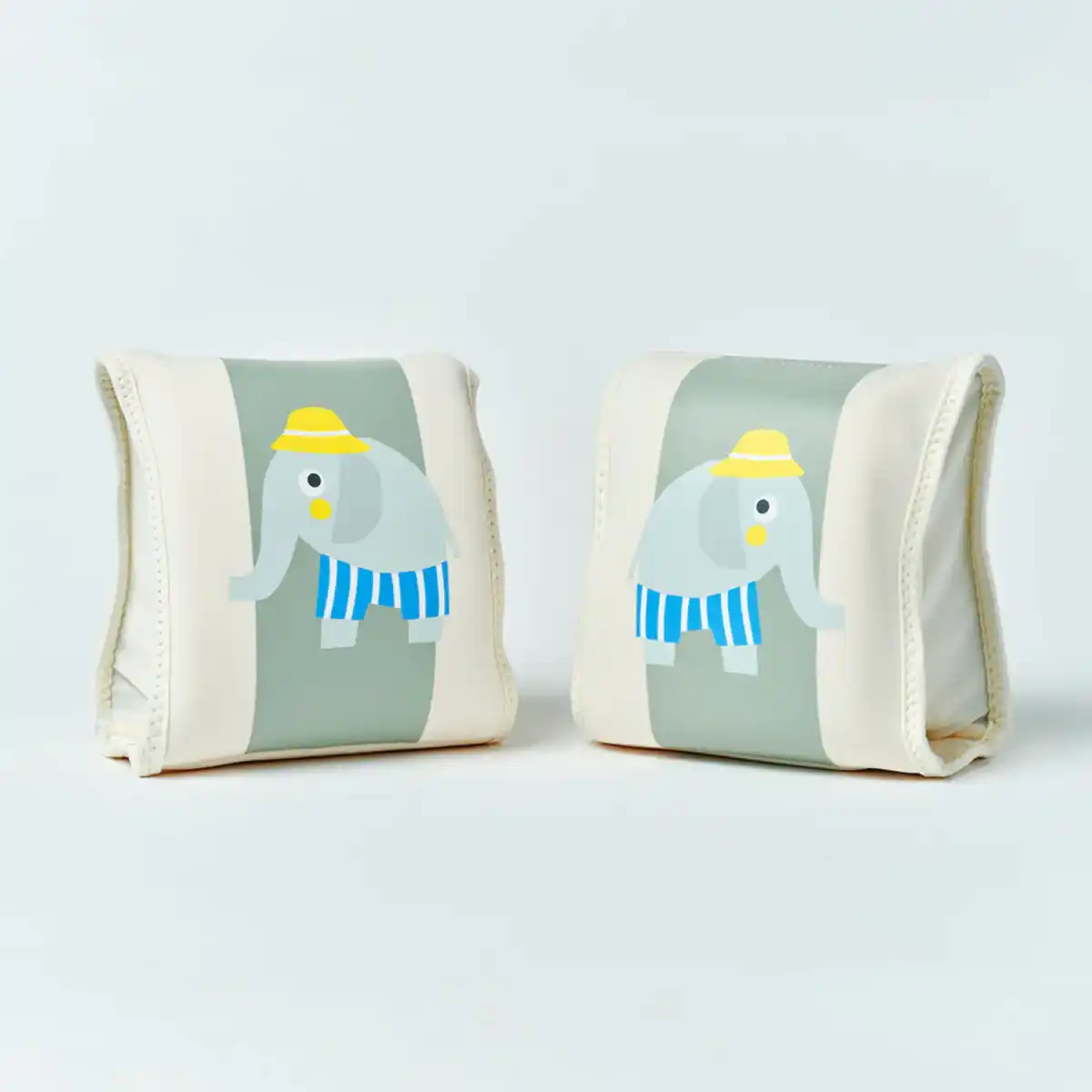 Sunnylife Çocuk Kolluk Eli Fil - Yeşil Çizgili