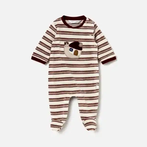 Mayoral Kışlık Erkek Bebek Kadife Tulum Kırmızı