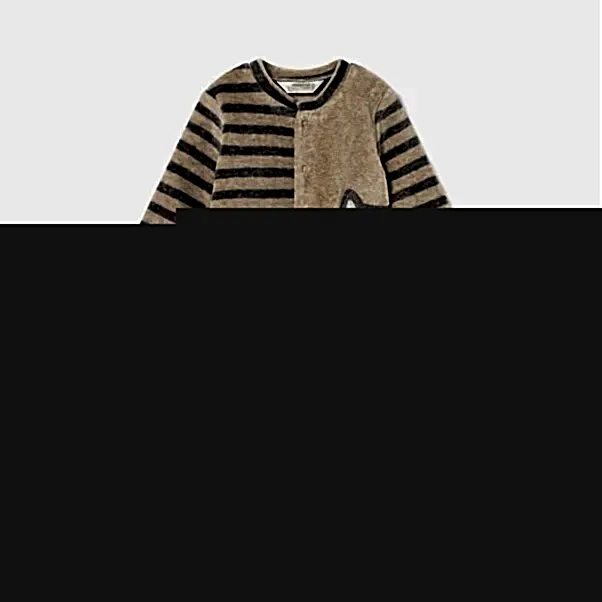 Mayoral Kışlık Erkek Bebek Kadife Tulum İkili Set Bej