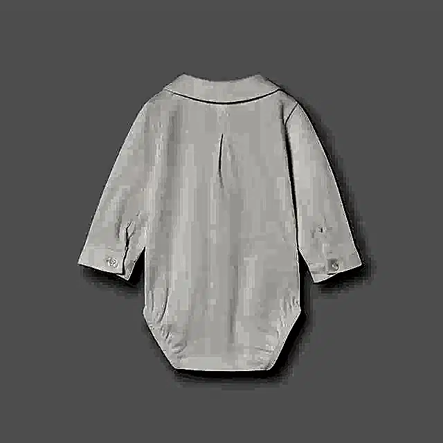 Mayoral Kışlık Erkek Bebek Uzun Kol Gömlek Body Ekru