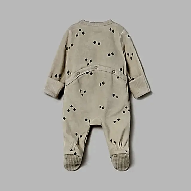 Mayoral Kışlık Erkek Bebek Kadife Tulum Ekru