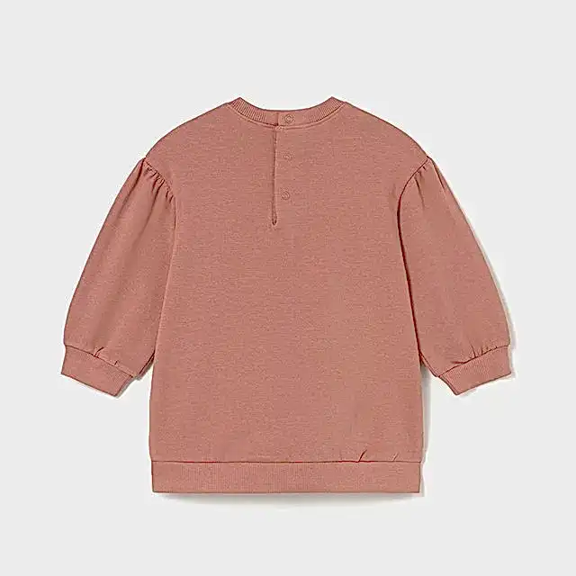 Mayoral Kışlık Kız Bebek Elbise Kahverengi