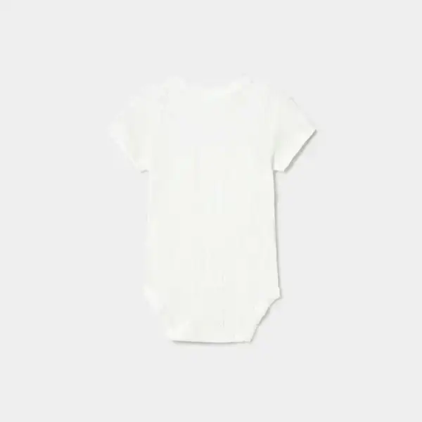 Mayoral Yazlık Kız Bebek Kısa Kol Body Ekru