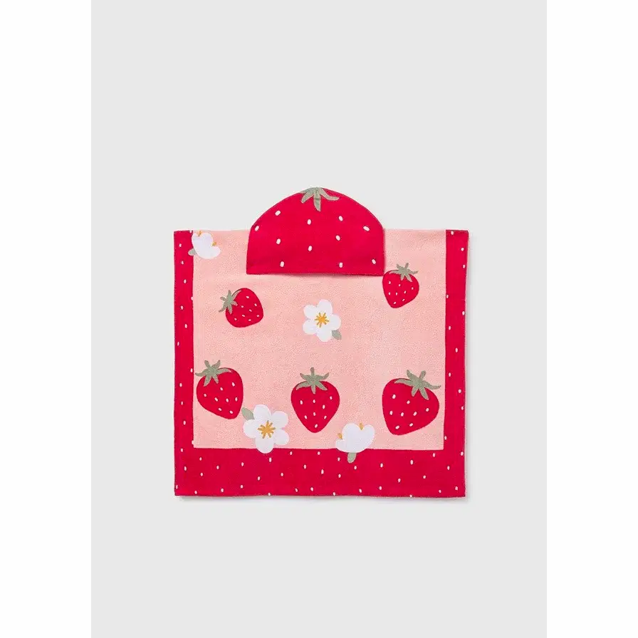 Mayoral Yazlık Bebek Plaj Panço Havlu Kırmızı