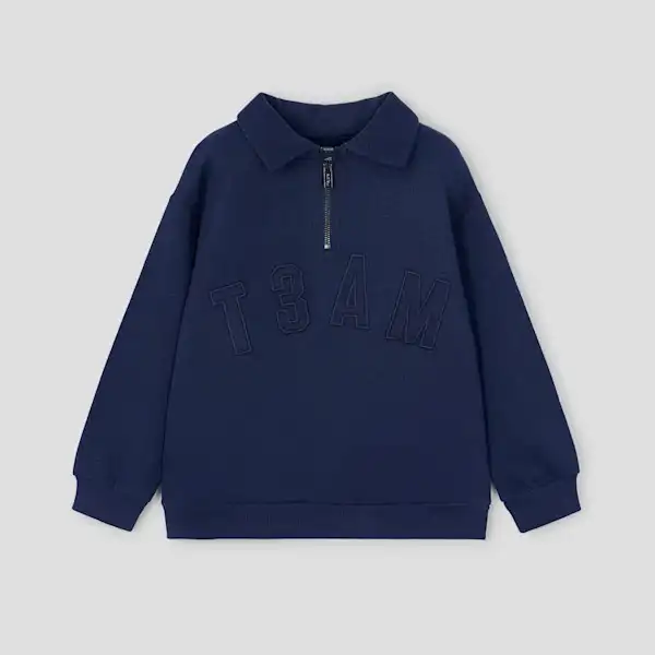 Mayoral Kışlık Erkek Uzun Kol Sweatshirt Lacivert