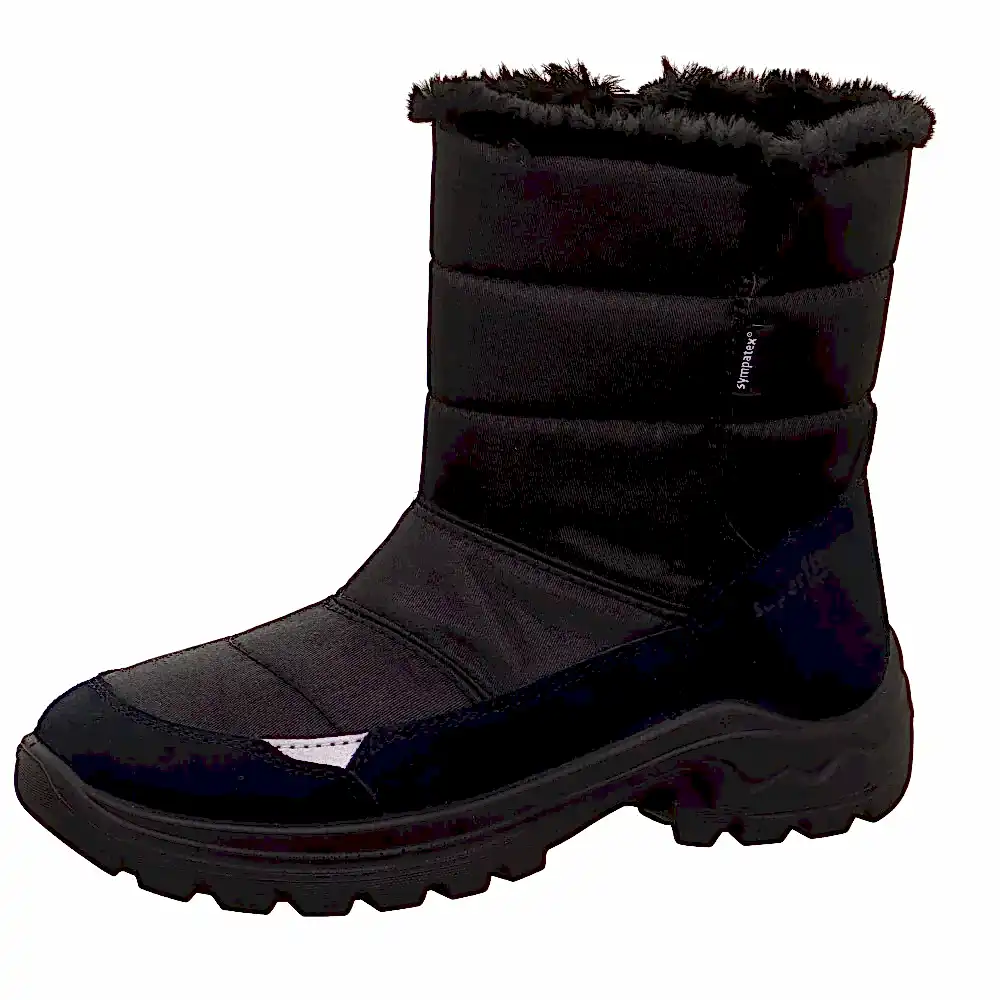 SuperFit Kışlık Kız Çocuk Aurora Bot Siyah