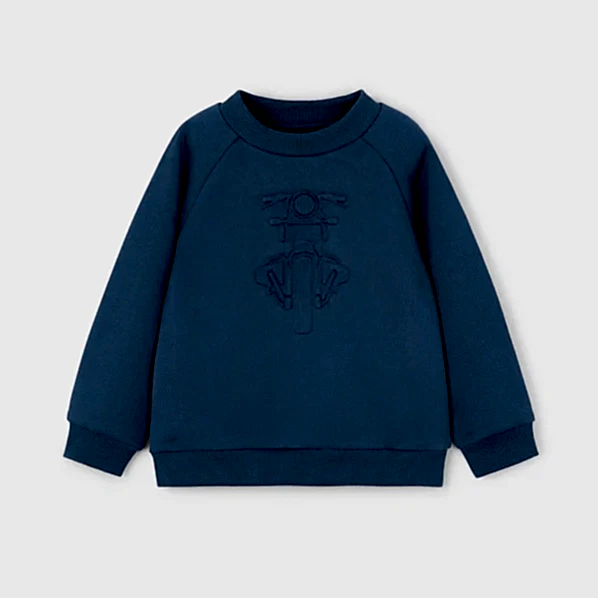 Mayoral Kışlık Erkek Uzun Kol Sweatshirt Lacivert