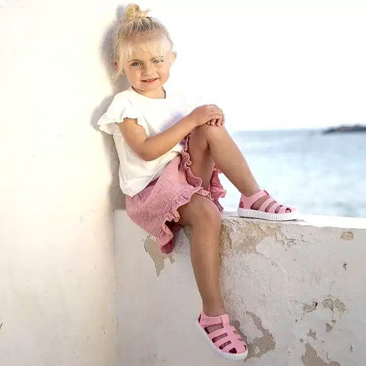 igor Yazlık Çocuk Sandaleti Nico Rosa Pink Pembe