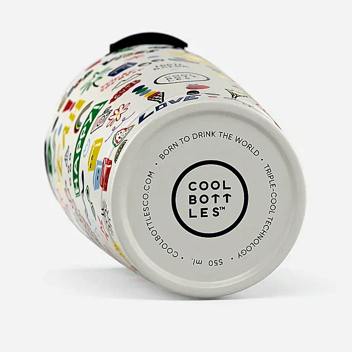 Cool Bottles Paslanmaz Çelik Bardak - The Tumbler Good Vibes 550ml - Suluk - Görsel 2