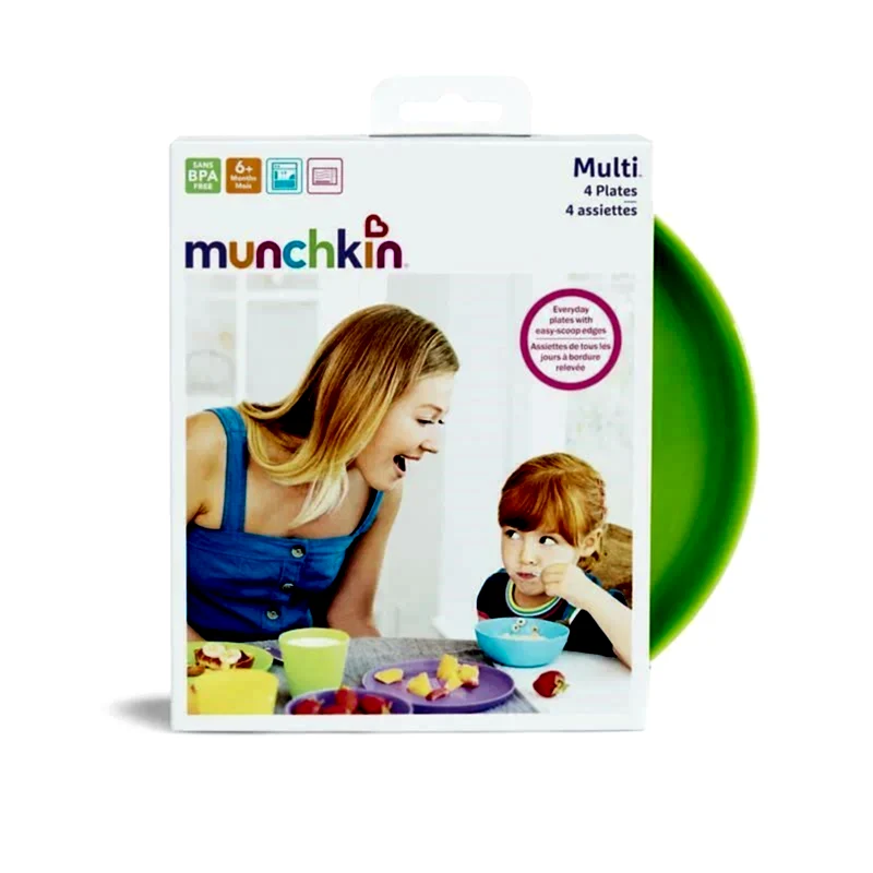 Munchkin 4'lü Bebek Beslenme Tabakları 6 Ay+