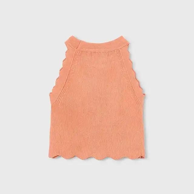 Mayoral Yazlık Kız Kolsuz Bluz Turuncu