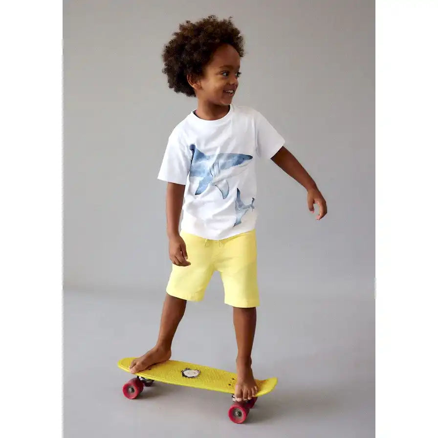 Mayoral Yazlık Erkek Kısa Kol T-shirt Beyaz