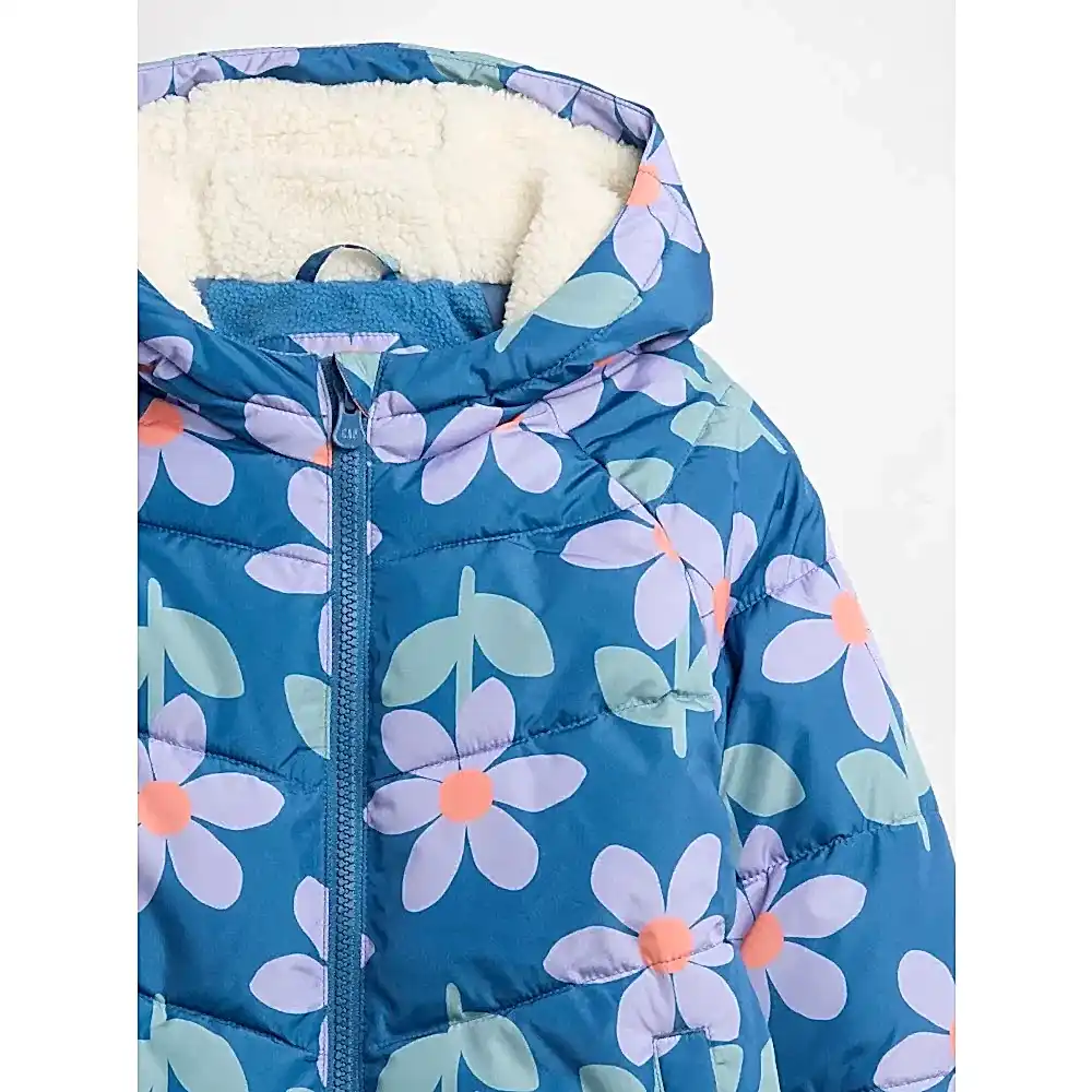 GAP Kız Bebek Anorak Mont Mavi