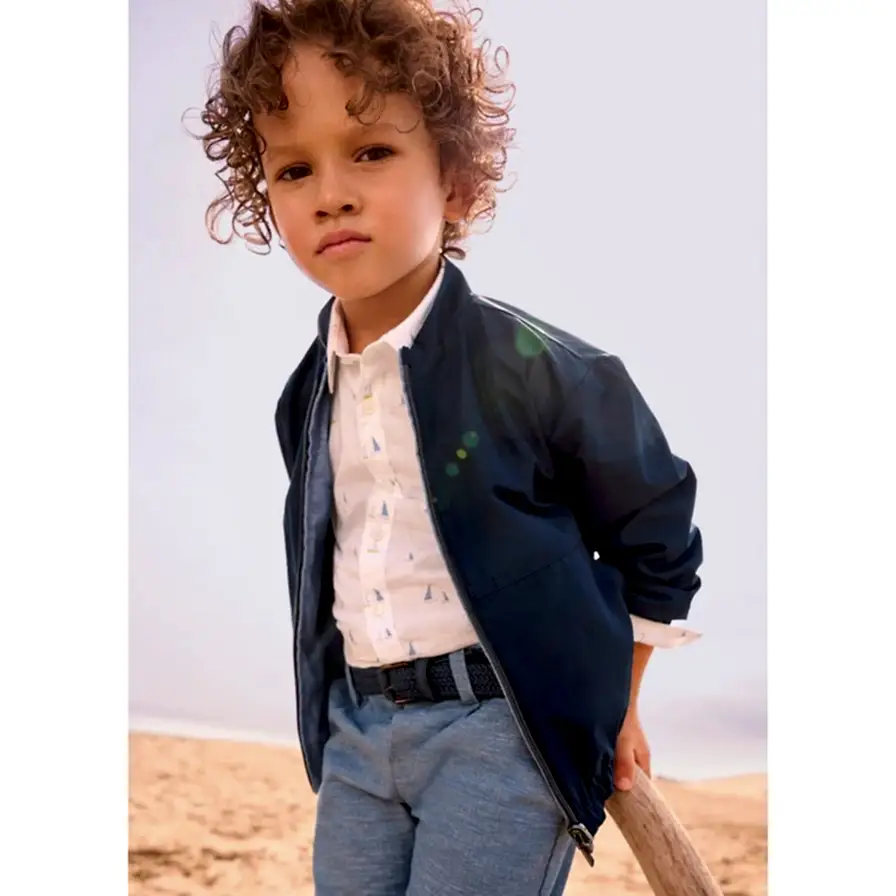 Mayoral Yazlık Erkek Çift Taraflı Rüzgarlık Ceket Lacivert