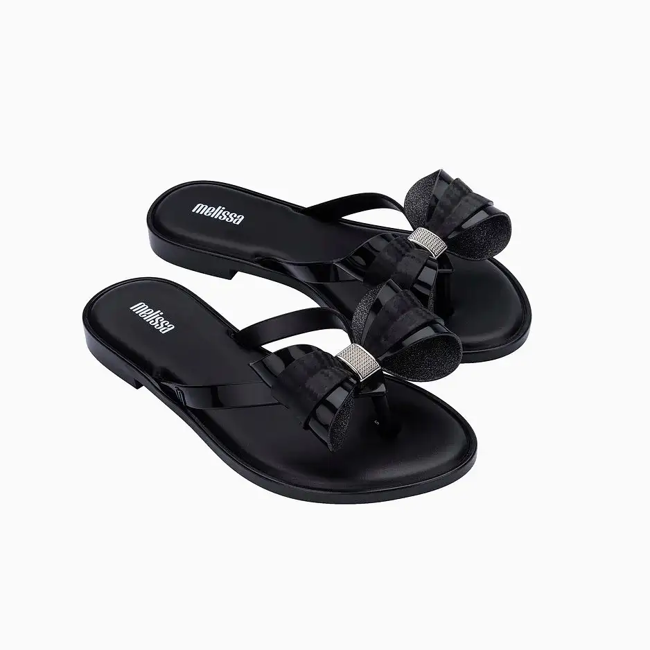 Melissa Kadın Flıp Flop Terlik Siyah