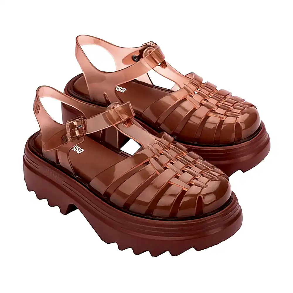 Melissa Kadın Platform Sandalet Kahverengi