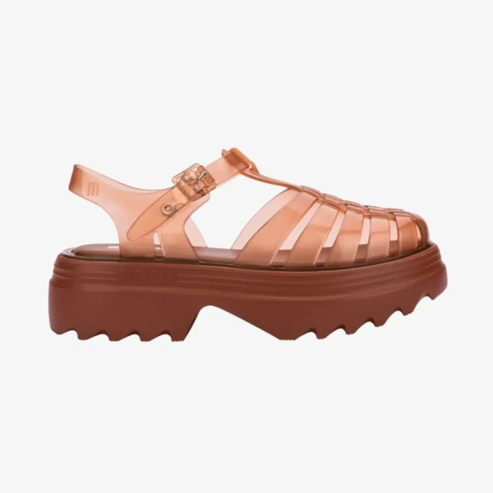 Melissa Kadın Platform Sandalet Kahverengi