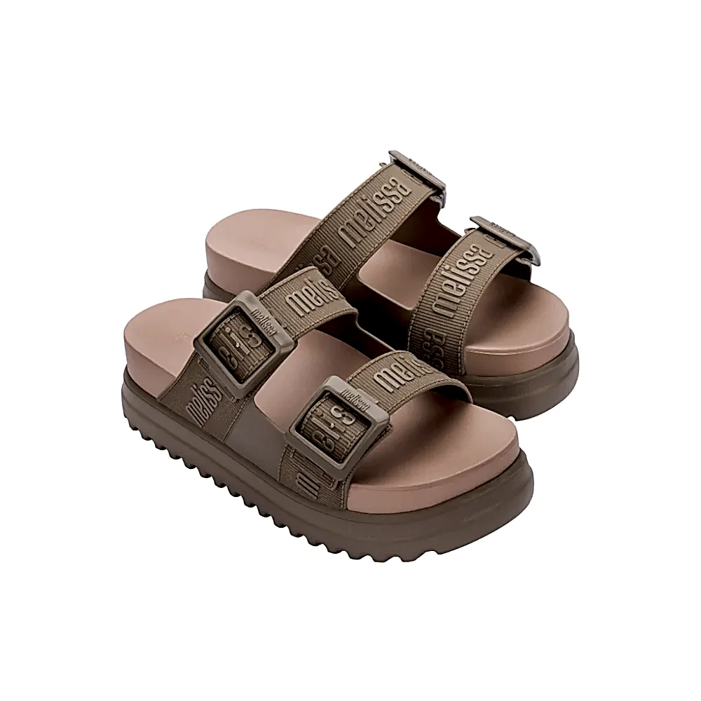 Melissa Kadın Platform Terlik Kahverengi