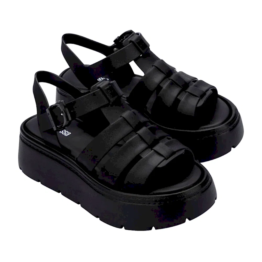 Melissa Kadın Platform Sandalet Siyah