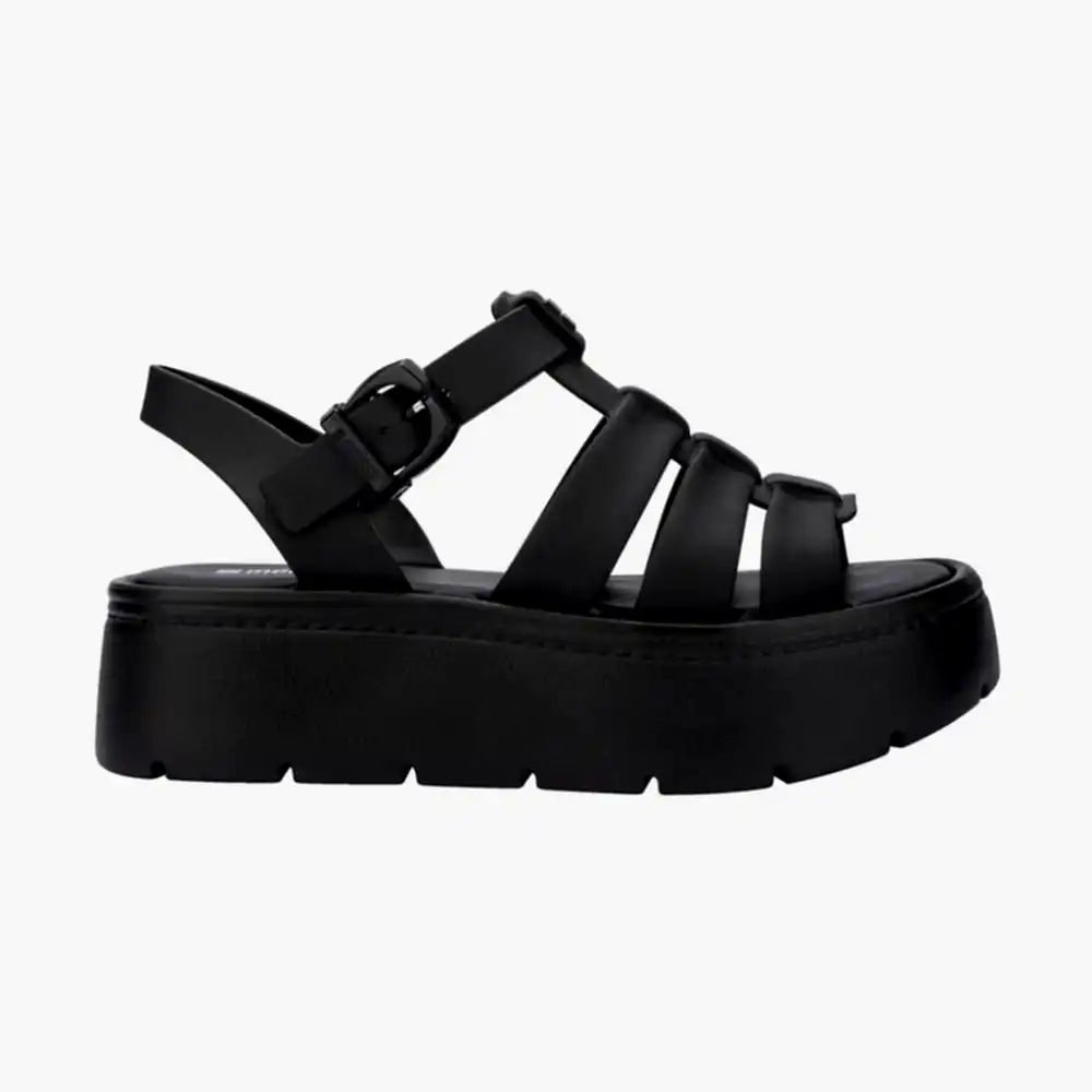 Melissa Kadın Platform Sandalet Siyah