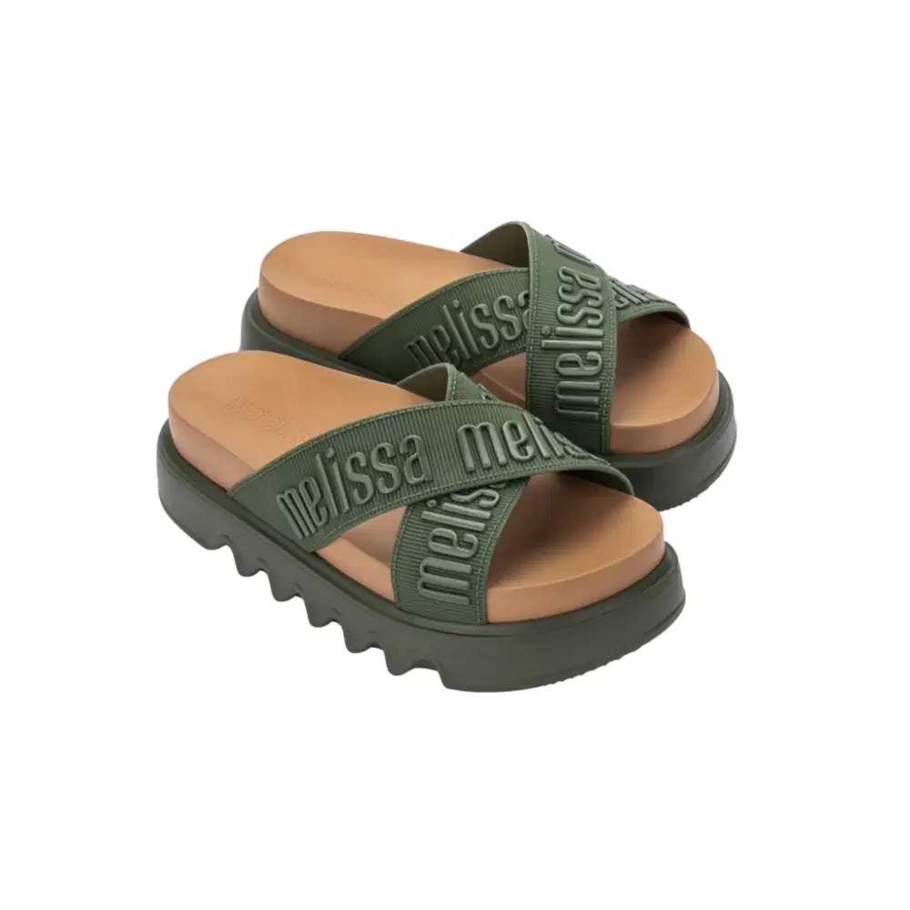 Melissa Kadın Platform Terlik Yeşil