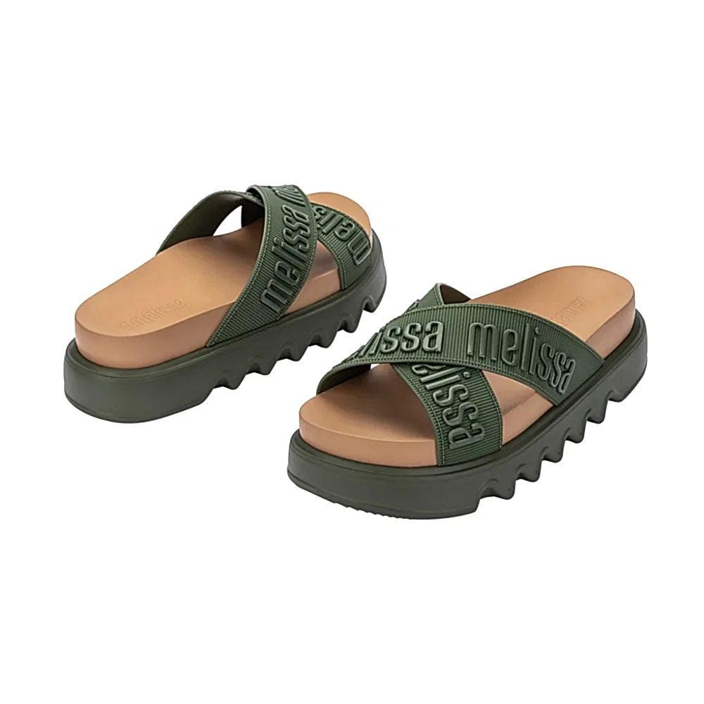 Melissa Kadın Platform Terlik Yeşil