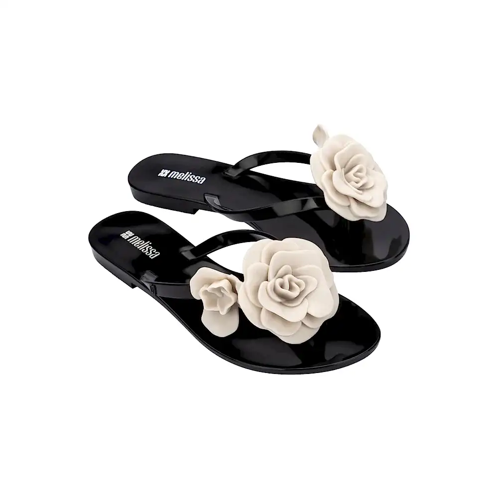 Melissa Kadın Flıp Flop Terlik Siyah