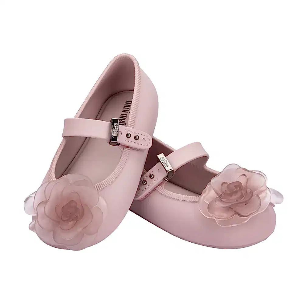 Mini Melissa Kız Bebek Soft Ballerina Petals Babet Pembe