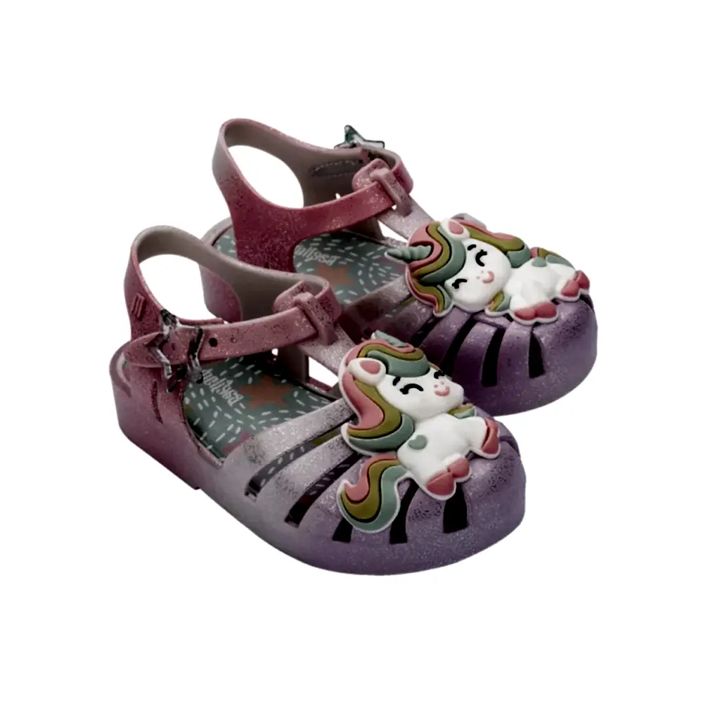 Mini Melissa Sandal Bebek Sandaleti Mor