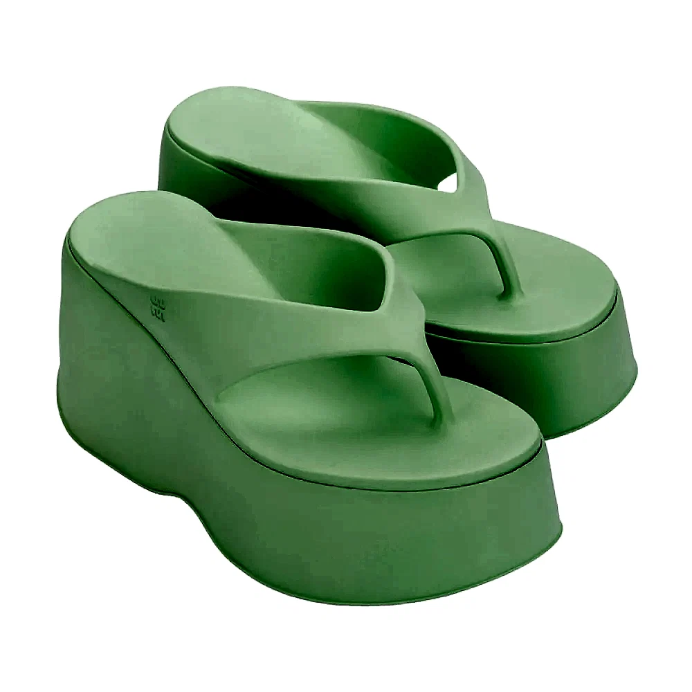 Melissa Kadın Wedge Terlik Yeşil