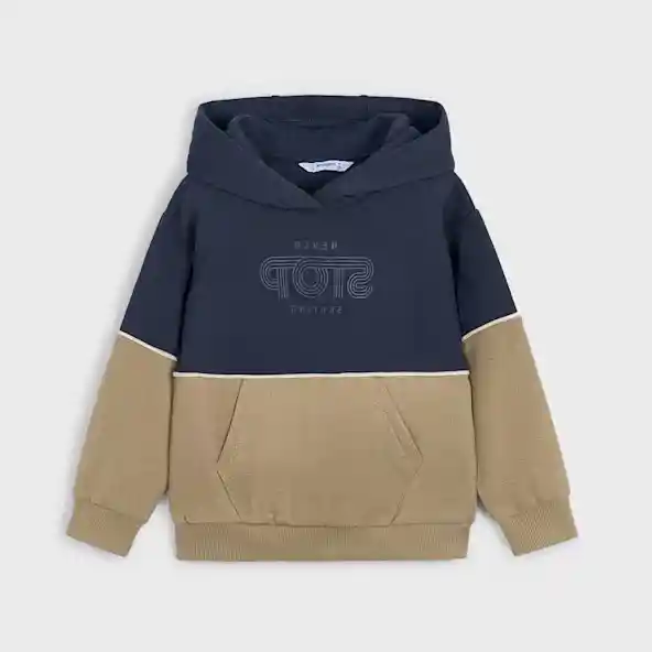 Mayoral Kışlık Erkek Uzun Kol Kapşonlu Sweatshirt Lacivert