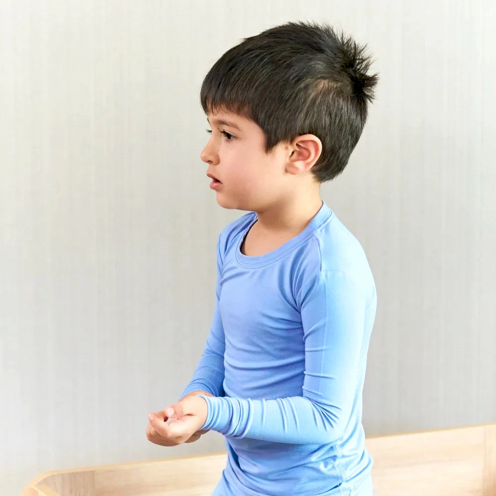 Bebesense Bambu Uzun Kollu Pijama Takımı Pembe - Pijamalar - Görsel 2