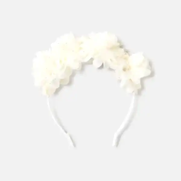 Mayoral Kız Bebek Saç Bandı Ekru