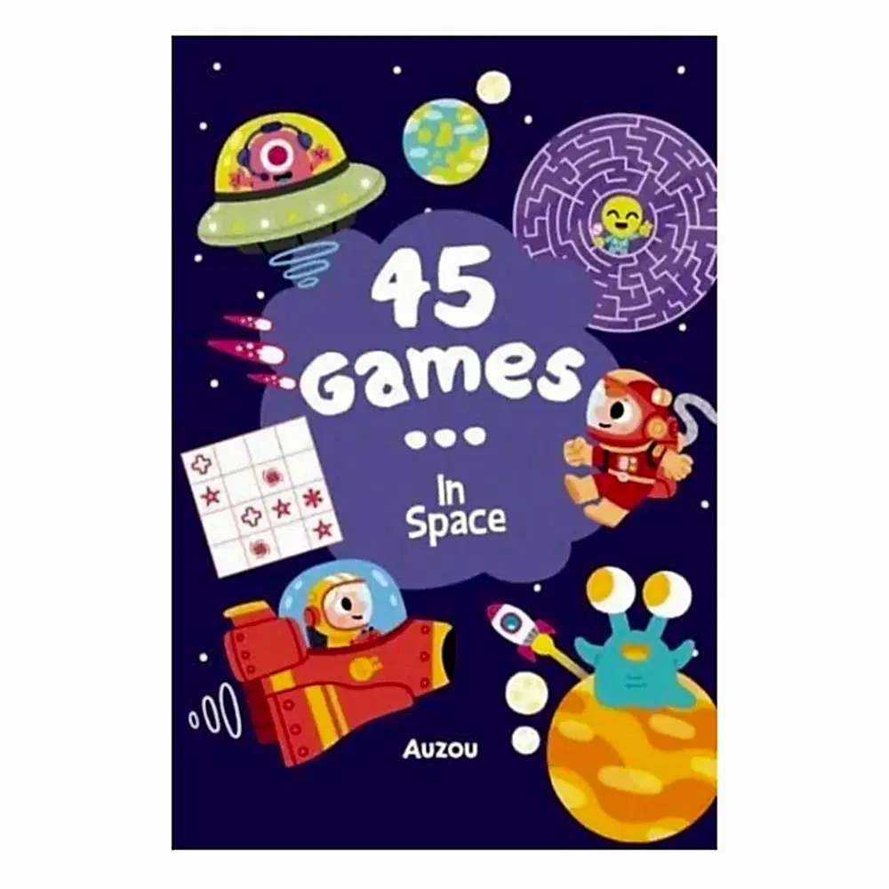 Auzou 45 Games - In Space - Eğitici Oyuncak