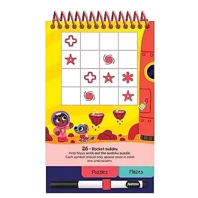 Auzou 45 Games - In Space - Eğitici Oyuncak - Görsel 2