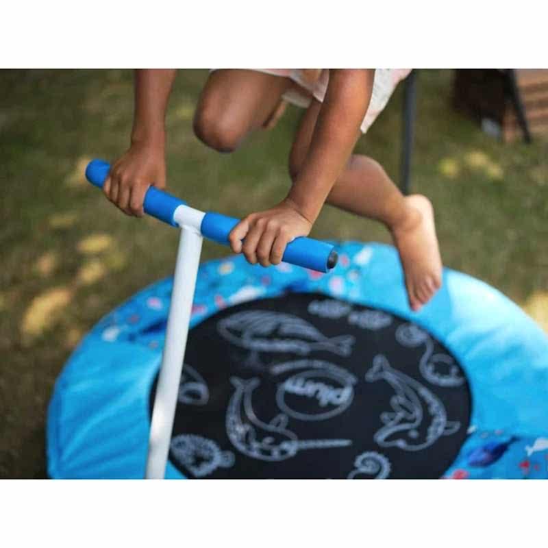 Plum Sesli Trambolin - Mavi