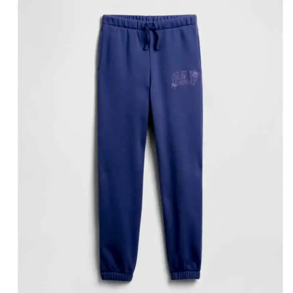 GAP Logolu Kız Çocuk Jogger Eşofman Altı Mor