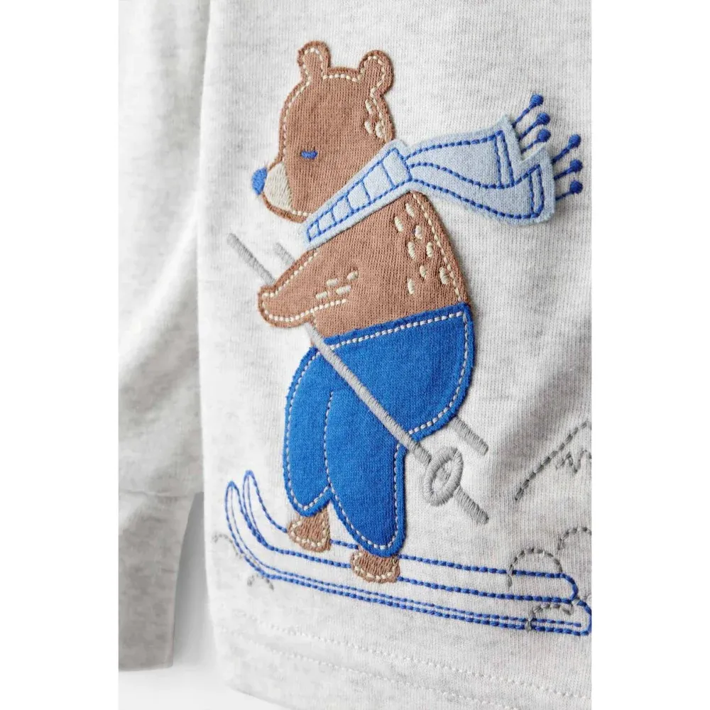 Carters Carter's Erkek Çocuk Pijama Seti Ekru - Pijamalar - Görsel 2