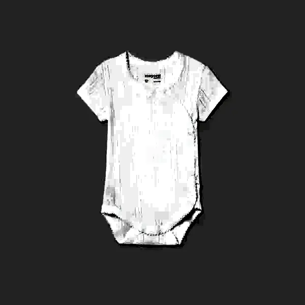 Mayoral Yazlık Kız Bebek Kısa Kol Body Beyaz