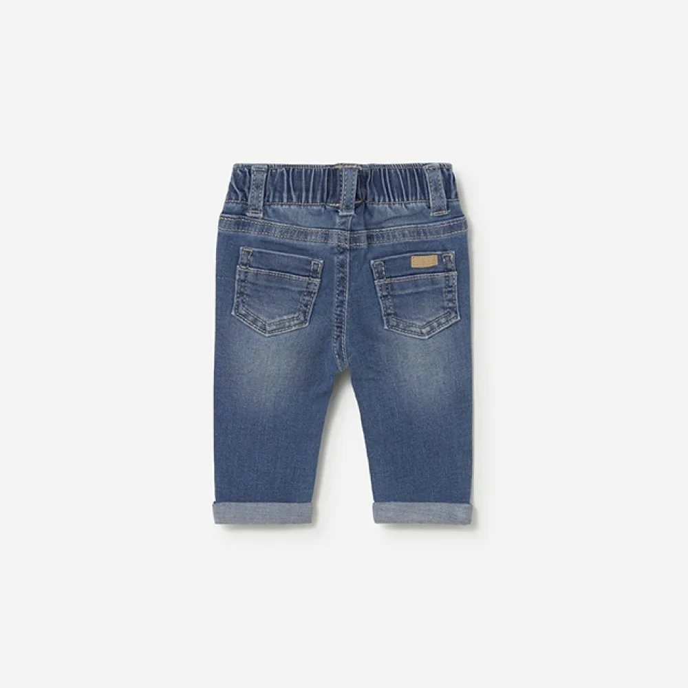 Mayoral Yazlık Erkek Bebek Denim Pantolon Mavi
