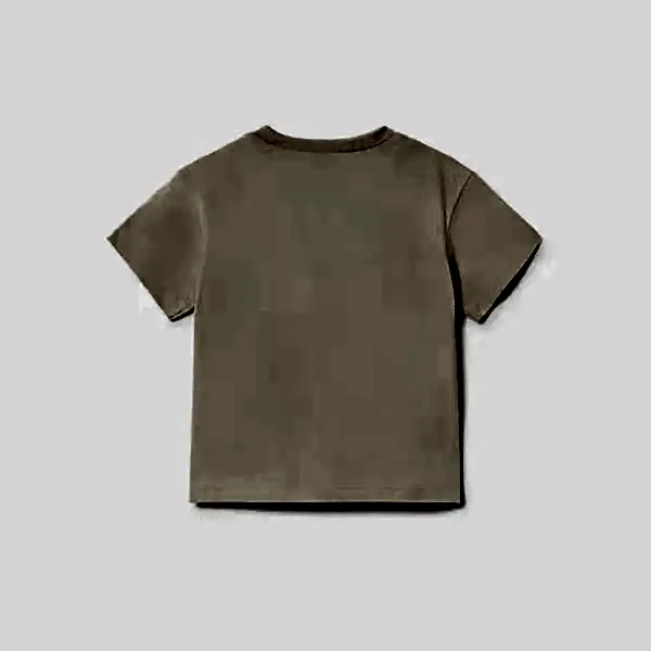 Mayoral Yazlık Erkek Bebek Kısa Kol T-shirt Bej