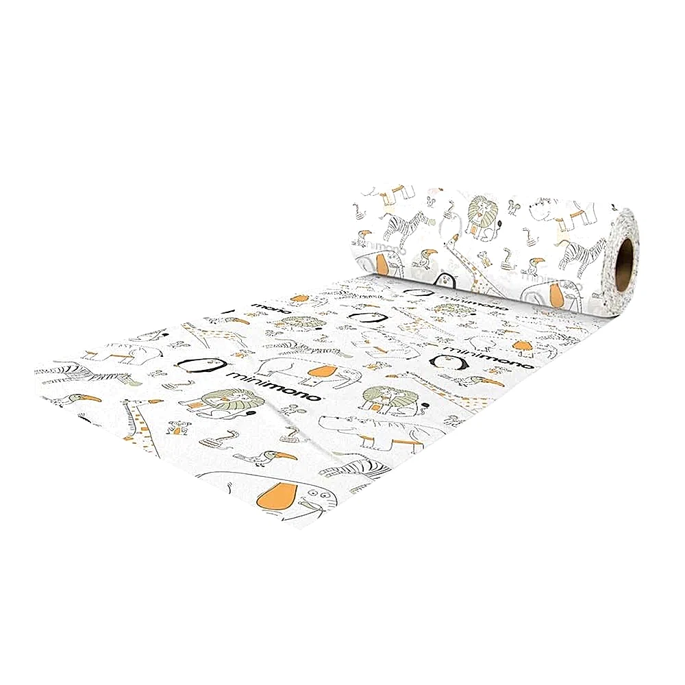 Minimono Mama Sandalyesi Altı Ve Aktivite Örtüsü Tekli Rulo - Asorti STD