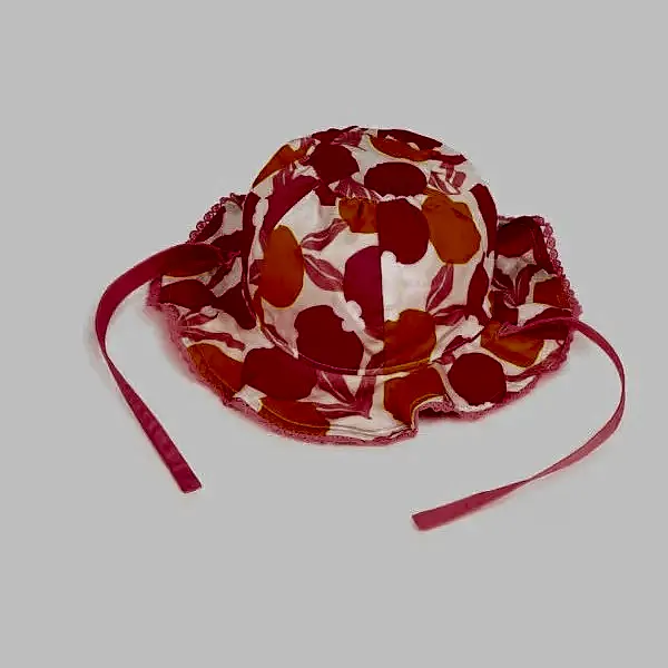 Mayoral Yazlık Kız Bebek Çift Taraflı Şapka Pembe