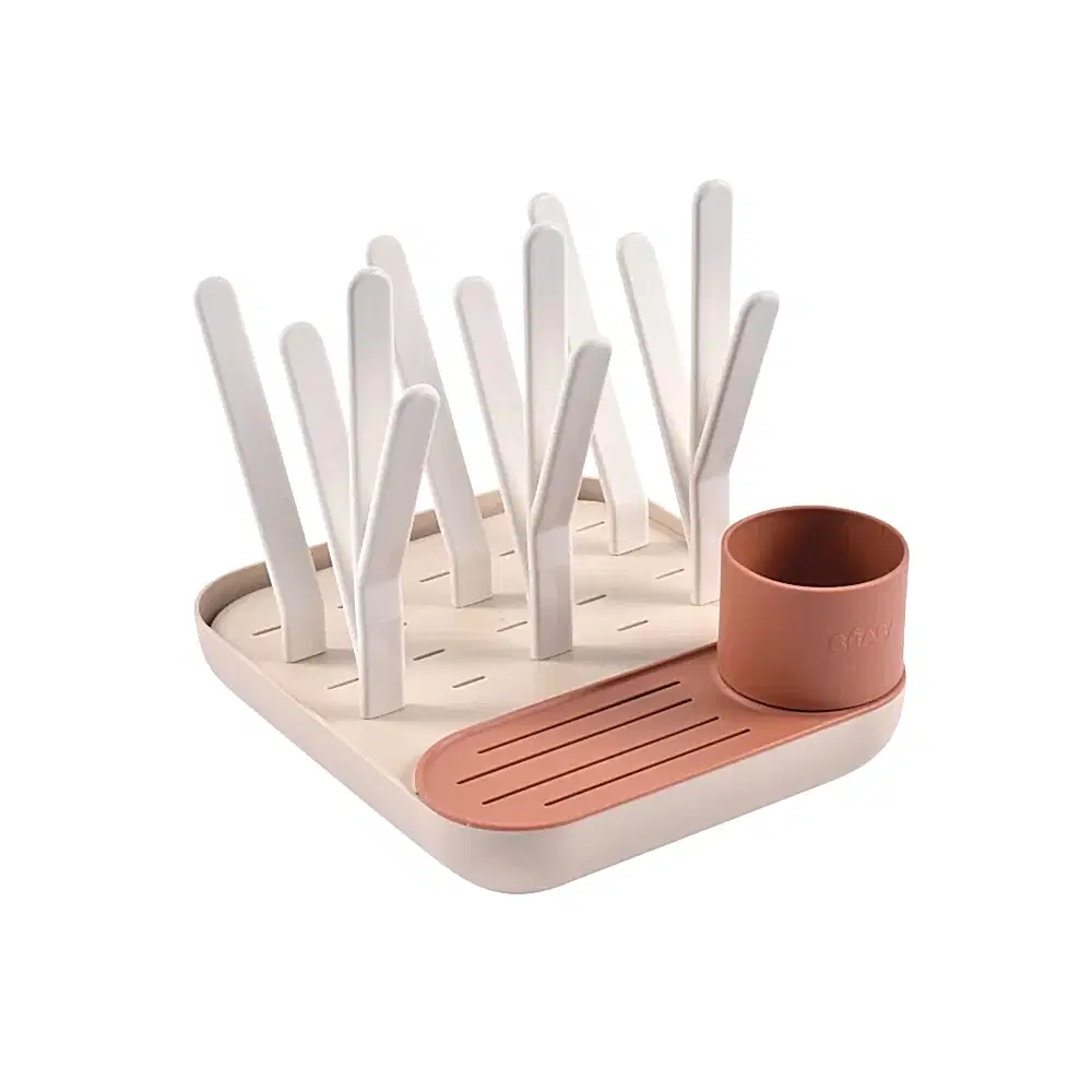 Beaba Forest Biberon Kurutma Standı Terracotta/Clay